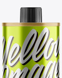 Download 250ml Metallic Olive Oil Tin Can Mockup In Can Mockups On Yellow Images Object Mockups PSD Mockup Templates
