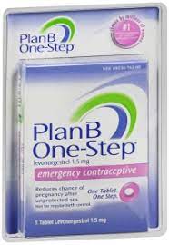 An emergency contraceptive pill (levonorgestrel). Plan B One Step Emergency Contraceptive 1 Ct