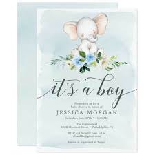 You can choose a baby shower invitation that identifies you that transmits something to. Blue Elephant Baby Shower Theme Ideas
