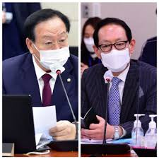 (왼쪽부터) 한기호 국회의원, 김도읍 국회의원국민의힘 이준석 당대표는 신임 사무총장에 한기호 의원을 정책위의장은 김도읍 의원을 내정했다. 238d7swu0nrs5m