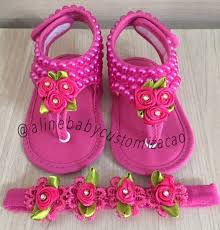 Maybe you would like to learn more about one of these? Kit Chinelinho Bebe C Faixa Perola E Rosinha No Elo7 Aline Baby Customizacao D0b9a9