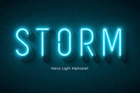 3d Neon Light Alphabet Neon Creative Diy Gifts Neon Lighting