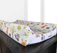 Woodland Animals Print Baby Contour Changing Pad Cover Baby Nursery Https Seethis Co Gky3r Changing Pad Cover Baby Changing Pad Cover Baby Prints