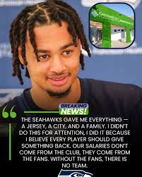 Over the past year, Seahawks WR Jaxon Smith-Njigba has quietly funded and  built 10 community clinics across underserved areas of Seattle. These  centers are designed to provide affordable, often free healthcare for