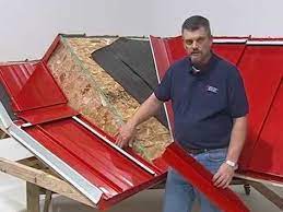 Residential flashing profile brightside roofing. How To Install Metal Roof Transition Trim For Union S Masterrib Panel Youtube Metal Roof Installation Roof Installation Metal Roof