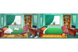 A little inspiration can go a long way. Room Before And After Cleaning Comparison Of Messy Bedroom And Clean By Tartila Thehungryjpeg Com