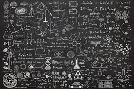 Scientific Chalkboard Wall Mural Custom Made To Suit Your Wall Size By The Uk S No 1 For Wall Murals Custom Chalkboard Wallpaper Chalkboard Wall Wall Murals