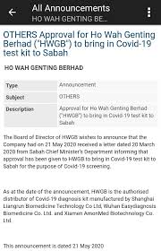 Toute l'actualité sur ho wah genting berhad. Facebook