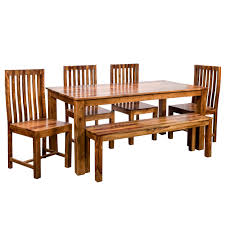 How many people know how to give a dinner, set a table properly, and serve foods and wines as they should be served, in an orderly, appetizing way? Dining Set With Four Chair And One Bench Buy Dining Set With Four Chair And One Bench Online At Best Prices In India On Snapdeal