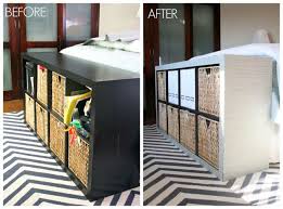 Ikea Hack Updated Expedit With Grasscloth Panel Curtain Ikea Panel Curtains Ikea Hack Panel Curtains