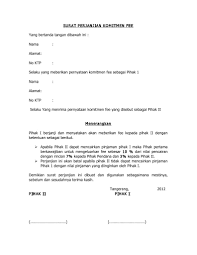 Surat perjanjian kontrak rumah akan membuat pihak penyewa dan yang menyewakan dilindungi oleh hukum. Contoh Surat Perjanjian Fee Mediator Tanah Contoh Surat