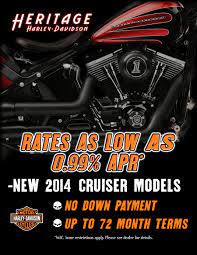 Current Finance Promotion 0 99 Apr Harley Davidson How To Apply Finance
