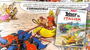 Each post features a recommendation generously picked by someone in it's a bit scary to reach out and ask others to do more in the middle of a crisis, but, as always, i've been stunned by the generosity of comics people. Visionarer Comic Asterix Kampfte Schon 2017 Mit Coronavirus Krone At