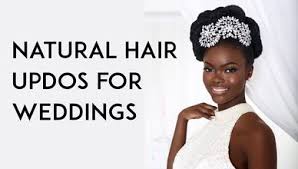 The hairstyle is fast to make and comfortable to wear. Natural Hair Updos For Weddings New Natural Hairstyles
