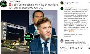 ENQUETE: Novo torneio da CONMEBOL sem brasileiros pode ser o início da champions das americas?