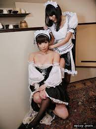 Image of japoneses skinny girl with maid costume - spicy.porn