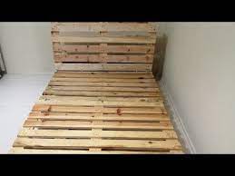 diy geri donusum paletten yatak yapimi youtube palet yataklar yatak yapimi yatak