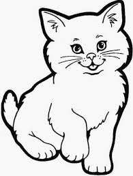 While there are many possibilities, this tutorial will show you how to draw a cat in cartoon style and realistic style. Kumpulan Sketsa Gambar Hewan Untuk Mewarnai Anak Dizeen Gambar Hewan Sketsa Menggambar Kucing