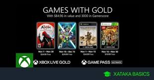 Onde comprar gift card recarga jogo, cartão psn, xbox live, itunes, nintendo, garena free fire, netflix, google play, steam, jogos barato com desconto. Juegos De Xbox Gold Gratis Para Xbox One Y 360 De Noviembre 2020