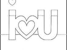 After posting my first i love you pop up card i think i should make another version which all the letters would be much easier to cut hoping more. 64 Create Pop Up Card Tutorial I Love You In Word With Pop Up Card Tutorial I Love You Cards Design Templates