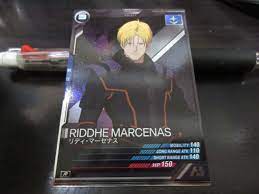 Gundam Arsenal Base card AB01-064R Riddhe Marcenas NORMAL NM | eBay