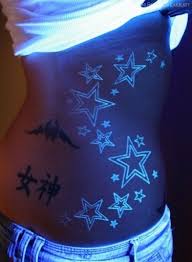 Glowing Black Light Tattoos Inked Magazine Uv Ink Tattoos Black Light Tattoo Dark Tattoo