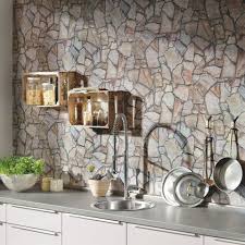 using wallpaper in the kitchen