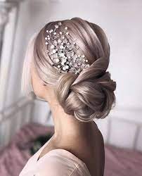 زفاف تسريحات فساتين عرايس Wedding Cheveux De Mariee Coiffure De Mariage Chignon Inspiration Coiffure Mariage