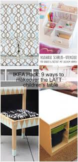 Ikea Hack 9 Moglichkeiten Den Latt Kindertisch Neu Zu Gestalten Den Gestalten Hack Ik Kindertisch Ikea Gestalten