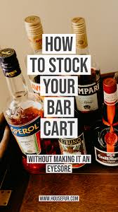 The Lenhof S Bar Cart Essentials House Fur In 2020 Bar Cart Essentials Bar Cart Stylish Bars