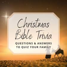 Where do plants get nutrients? 30 Christmas Bible Trivia Questions To Quiz Your Family