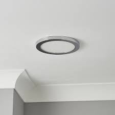 Proton polypropylene bowl (8 inch). Cloud Chrome Effect Bathroom Ceiling Light Diy At B Q