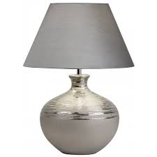 I especially like the three approach feature so i will put one. Endon Amaryllis Tlch Amaryllis 1 Light Table Lamp Silver Silver Table Lamps Silver Lamp Lamp