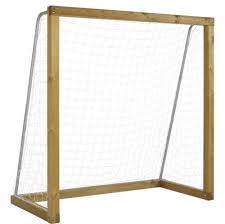 The next step in building a pvc soccer goal is to do a dry (without primer & cement) build of the goal frame to ensure the pieces are the correct lengths. Football Goal Wood 200x200 With Football Net Vinuovo