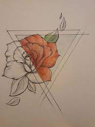 Meeresbewohner farbe vektor hand gezeichnete postkarte vorlage mit. Drawing Watercolor Flowersdrawing Bester Pinterest Inhalt Blumen Zeichnen Kunst Skizzen Zeichnung