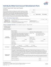 All certifying officials who must have a valid dd 577 card loaded in electronic document access (eda) the appointing office can complete section iv of the dd 577 and email it to a secure mail box at: Citibank Reinstatement Form Fill Online Printable Fillable Blank Pdffiller