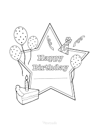 These birthday coloring pages are ideal for setting the temperament for a birthday celebration. 55 Best Happy Birthday Coloring Pages Free Printable Pdfs