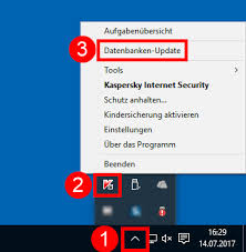 Aktualisieren Der Datenbanken Von Kaspersky Internet Security 2018