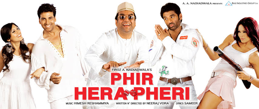 Phir Hera Pheri (2006) Hindi – 480P | 720P | 1080P Download & Watch Online