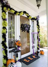 Usually, it's the capital letter of your your decor piece can tell a message, literally. 40 Cool Halloween Front Door Decor Ideas Digsdigs
