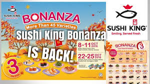 Sushi king jobs now available. Sushi King Rm3 Bonanza Is Back Again Wow 45 Varieties Of Sushi Miri City Sharing