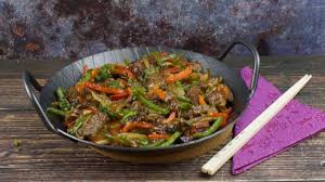 Asiatische Rindfleisch Paprika Pfanne Zu Faul Zum Kochen Fleisch Gerichte Rindfleisch Rezepte Asiatisch Mariniertes Rindfleisch