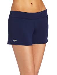 Speedo Women S Endurance Solid Swim Short Coverup At Amazon Women S Clothing Store Swim Shirts For Women Swim Shorts Women Best Women S Swimsuits