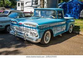 Image result for Blue 1960 Truck