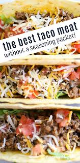 Easy Ground Beef For Tacos Recipe In 2020 Dinner With Ground Beef Mexican Food Recipes Easy Beef Dinner