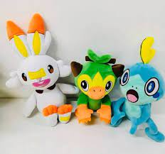 Thank You Super Fast Free Shipping Included Grookey 8 Sobble 8 Scorbunny 13 Pokemon Stuffed Animals Pokemon Eevee Pokemon