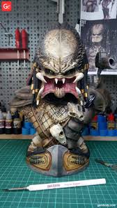1933 alien vs predator 3d models. Best Predator Bust 3d Print Painting Tutorial For Beginners And Pros Painting Tutorial Painting 3d Printing