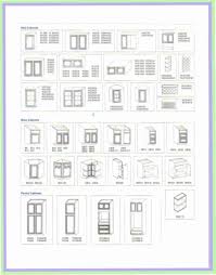 modular kitchen cabinet standard size