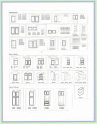 modular kitchen cabinet standard size