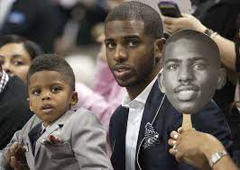 The nba star chris paul and jada crawley tied the knot on september 10, 2011, after the birth of their son christopher. Chris Paul S Four Year Old Son Is Already A Great Basketball Player For The Win